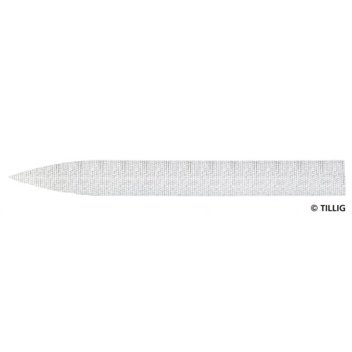 Tillig AKTION 87916 - Bodenfläche Zuschnitt für Bogenkreuzung symetrisch - Pflastersteinstruktur Tillig AKTION 87916 - Bodenfläche Zuschnitt für Bogenkreuzung symetrisch - Pflastersteinstruktur